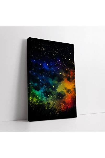 KOSS Dijital Pictură artistică pe pânză cu aspect de pictură în ulei abstract...