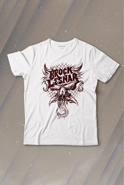 Kendim Seçtim Brock Lesnar Logo WWE UFC Američka Ringerstva Sport Štampano Ma...