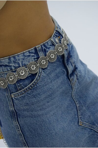 OneArjethnic Gümüş kaplama kemer