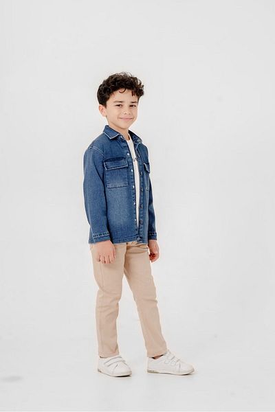 Pasur Bebe Boy's Jeans Jacket Suit