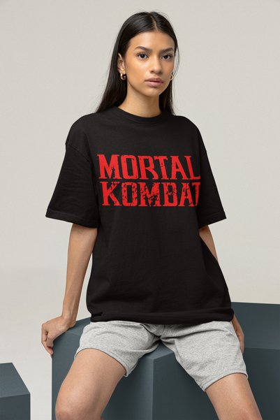 SEVBANO Dragon Mortal Kombat Printed Unisex Oversize Anime T-Shirt