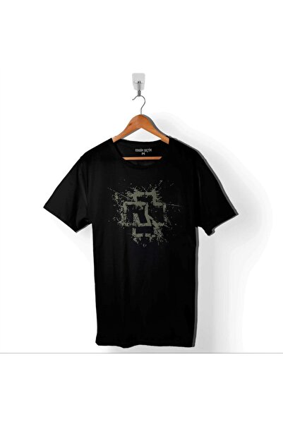 Kendim Seçtim Rammstein Till Lindemann Logo Štampano Trenerka Unisex T-shirt