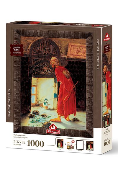 Art Puzzle Turtle Trainer 1000 Piece Framed Puzzle