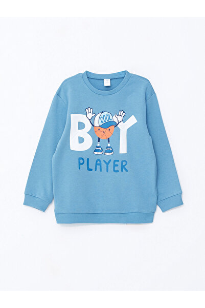 LC Waikiki Lcw Çocuk W47361b1 Swt,player 4w Dull Blue