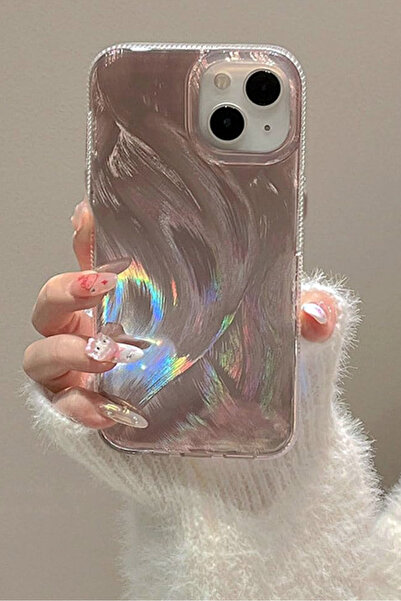 EDELFU حافظة هاتف من السيليكون بنمط ريشة من التيتانيوم الصحراوي لهواتف iPhone...