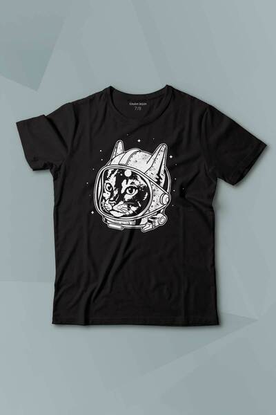 Kendim Seçtim NASA Štampano mačka Kosmonaut Meow Astronaut Mačka Dječja Majica