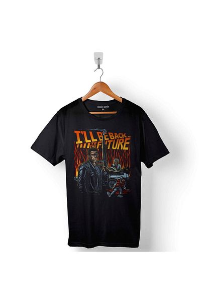 Kendim Seçtim Tricou imprimat Înapoi în viitor Tricou unisex
