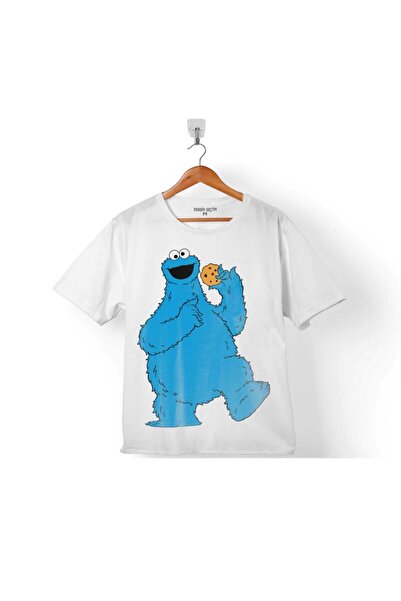 Kendim Seçtim تي شيرت للأطفال من كوكي مونستر سمسم ستريت 2
