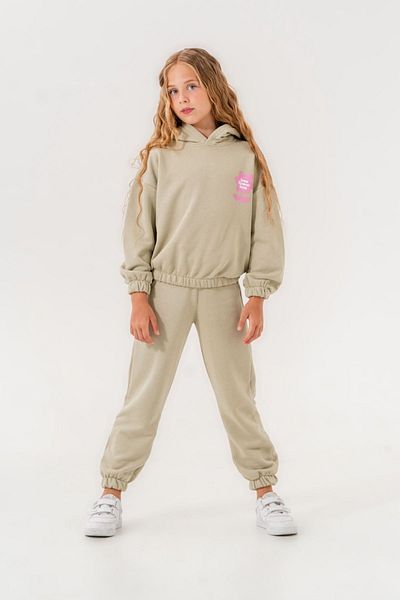 HAUSEkids Σετ αθλητικών κοριτσιών 6-9 ετών - Πράσινο, Ροζ Λουλούδι