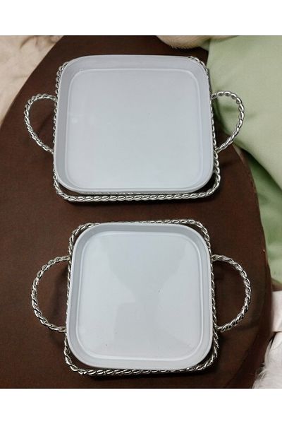 CyzHome Fjord Decorative Promise Engagement Tray