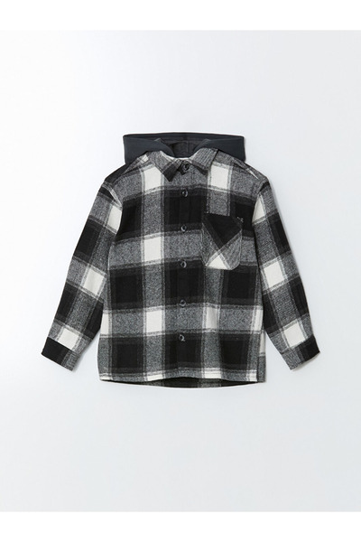 LC Waikiki Lcw Kids - W4Cn72D4 Uk.Gmk, Oliana Anthracite Check Fabric