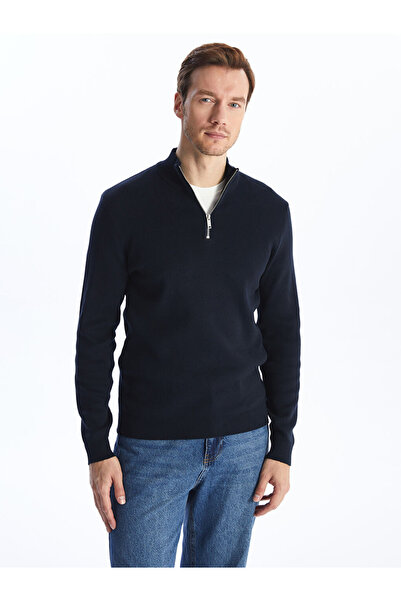 LC Waikiki LCWAIKIKI Classic Dik Yaka Uzun Kollu Erkek Triko Kazak