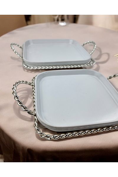 CyzHome Fjord Decorative Promise Engagement Tray