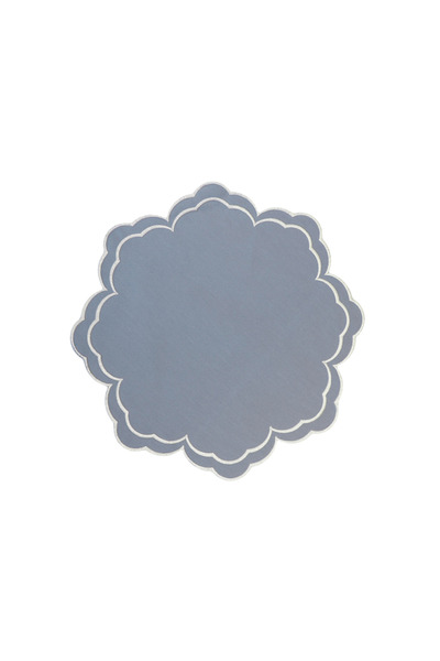 ref crea Set de 2 farfurii Porto în albastru-ecru