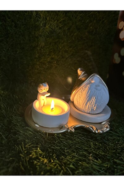 titanbaby Ruhun Sesi Dekoratif Tütsülük ve Mumluk Seti