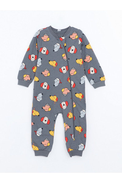 LC Waikiki Lcw Kids W4Ak97B1 Tlm,Ekoper Dark Gray Printed