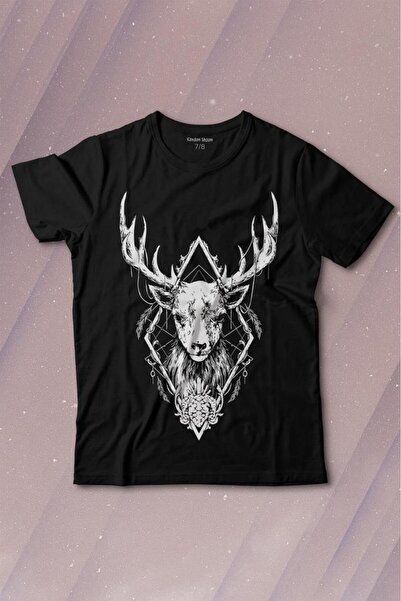 Kendim Seçtim Jelen Životinja Ulična Kultura Štampano Majica za Decu T-shirt
