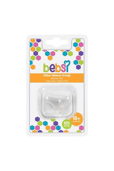 Bebsi 247 Silikon Biberon Emziği No:3