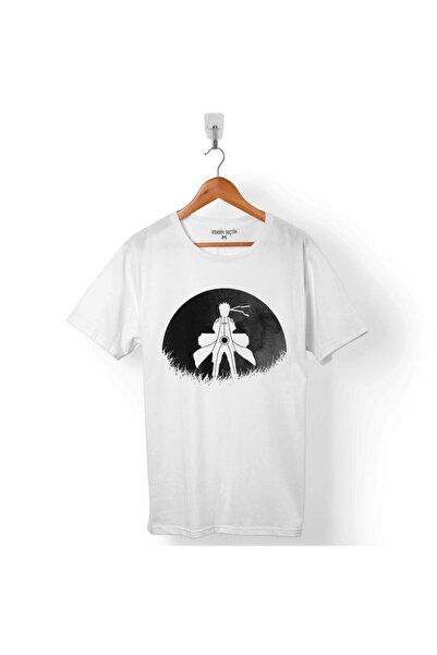Kendim Seçtim Crveni Mesec Naruto Silueta Špijun Anime Manga Muška Majica