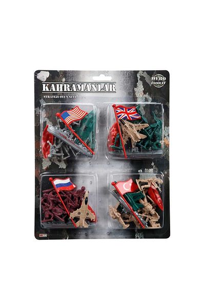 Sunman 0418 Military Play Set 4 Pieces -Fabbatoys