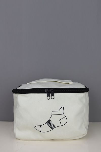 Paris Home 2 τμχ Sock Storage Organizer Organizer Ντουλάπα Ταξιδιωτική βαλίτσα Εσωτερική οργάνωση