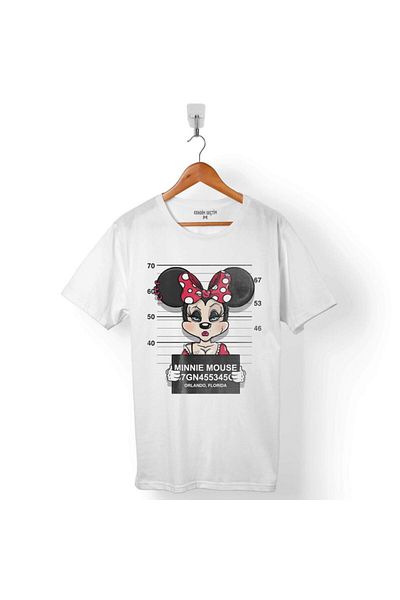 Kendim Seçtim Ανδρικό μπλουζάκι Minnie Mini Mouse Jail