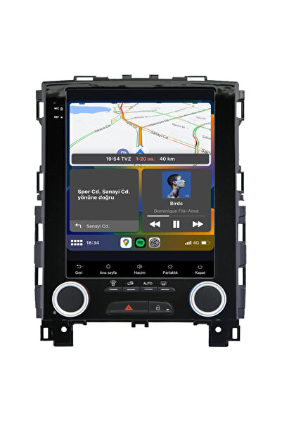 smartgo Renault Megane 4 Tesla 2022-2023 Android Carplay Multimedya Sistemi teyp
