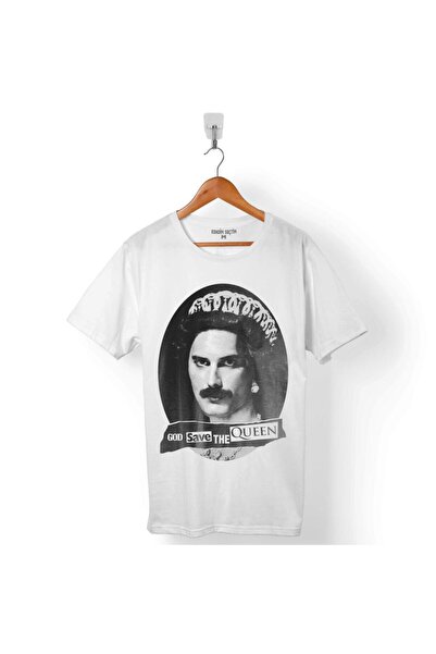 Kendim Seçtim God Save The Queen Freddie Mercury Tricou pentru bărbați