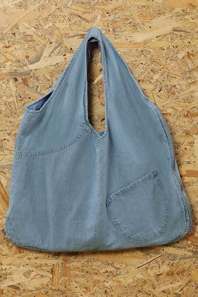 ZÜLAYS Light Blue Denim Vest Bag