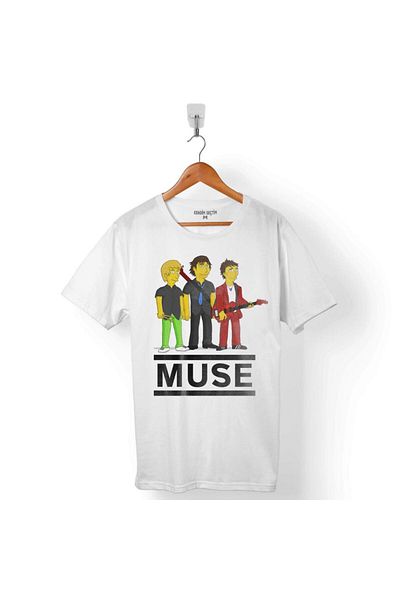 Kendim Seçtim Ανδρικό μπλουζάκι Muse Band Music Classic Logo