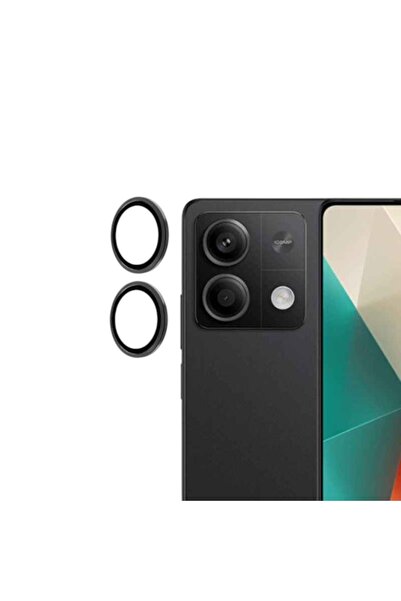 Goktugaksesuar Xiaomi Redmi Note 13 Pro Plus 5G Lens koruma Siyah