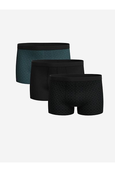 LC Waikiki Standard Fit Cotton Flexible Ανδρικό Boxer 3 τεμαχίων