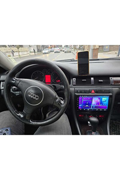 navicars AUDİ A6 ANDROİD CARPLAY Uyumlu MULTİMEDYA 4 RAM 64 HAF. QLED AHD KAMERA