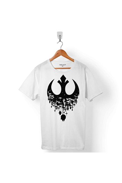 Kendim Seçtim Ανδρικό μπλουζάκι Star Wars Star Wars Vader Silhouette Σχεδιασμός