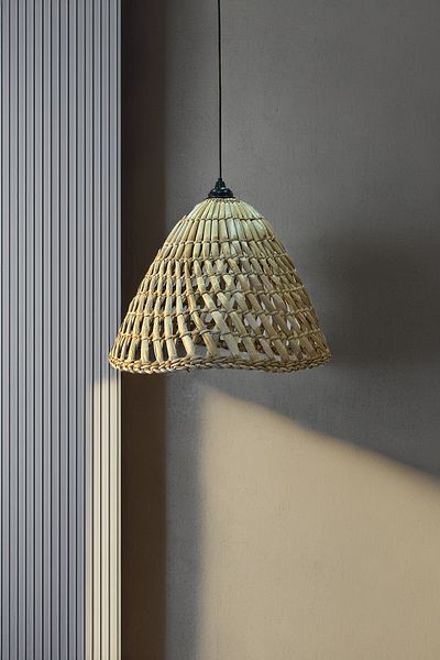 HAKİCİ Special Production Natural Handmade Wicker Chandelier