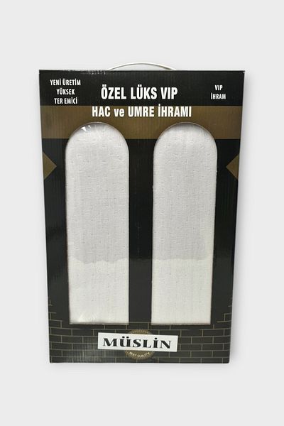 Hanedan Hediyelik Ihram Special Luxury Vip Muslin (Hajj and Umrah Ihram)
