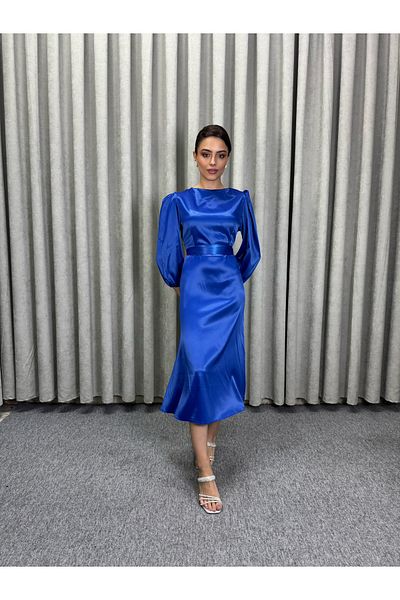 ESSEDRESS Φόρεμα Olesya Satin Maxi Boy