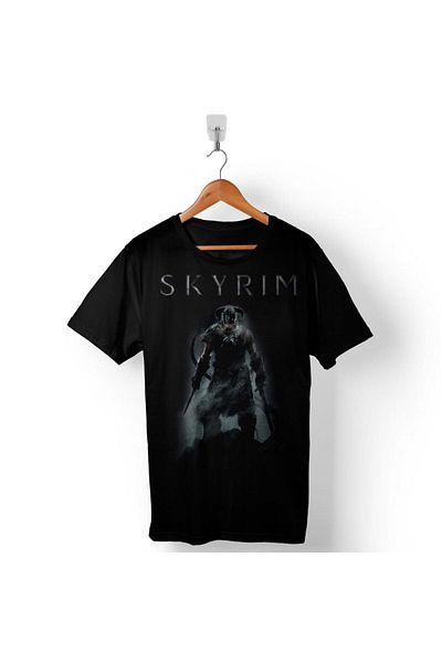 Kendim Seçtim Tricou unisex Trening cu imprimeu The Dragon Scrolls Skyrim