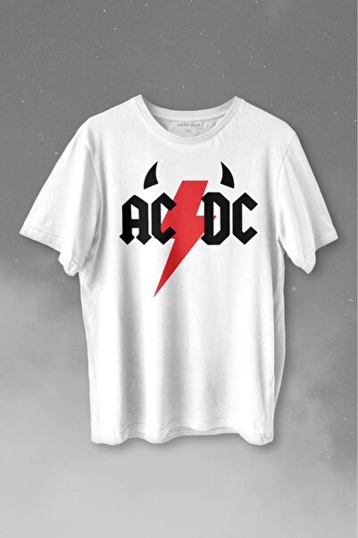 Kendim Seçtim AC DC Alternativna Muzika Direktne Struje Đavo Štampano Majica ...