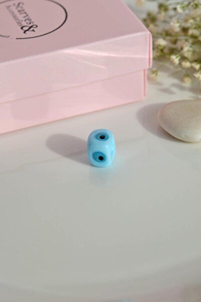 Sacce Scarves&Accessories مورانو عين الشر حبة الطفل الأزرق