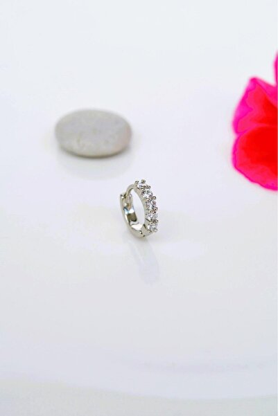 Sacce Scarves&Accessories Zirkon Taşlı Halka Tragus Piercing Helix Kıkırdak Forward Helix