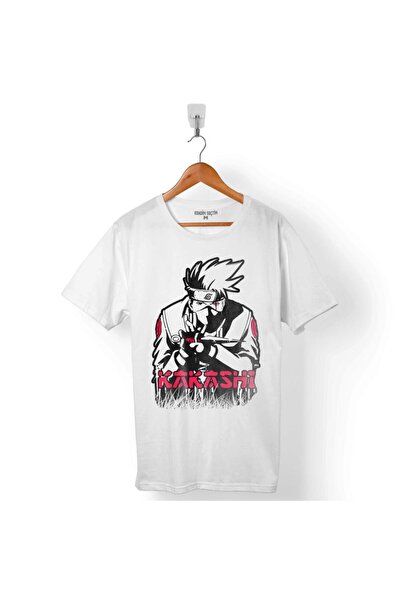Kendim Seçtim Naruto Kakashi Anime Manga muška majica