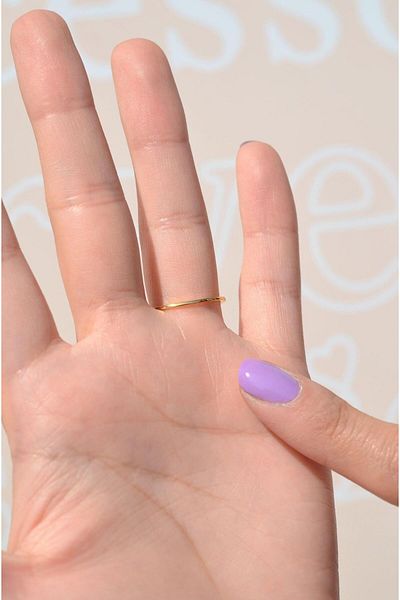 Sacce Scarves&Accessories Letter Ring B - Stylish and Convenient Design