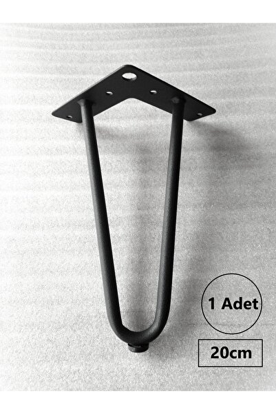 DEMONTEPARK 1 Adet-20cm Metal Firkete Ayak,tv Ünitesi Ayağı