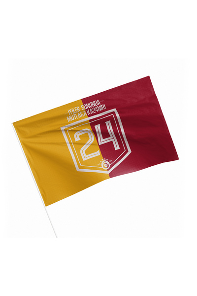 GSStore Galatasaray Elde Sallama Yatay Parçalı Bayrak 100x150 U241390
