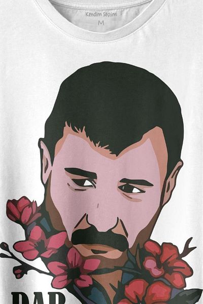 Kendim Seçtim Μπλουζάκι Unisex Μπλουζάκι με στάμπα Azer Slaughter I Am Dard Arabesque