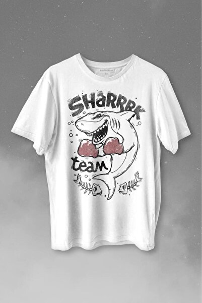 Kendim Seçtim Tricou cu imprimeu Shark Team Shark Boxing Fight Fight Tricou u...