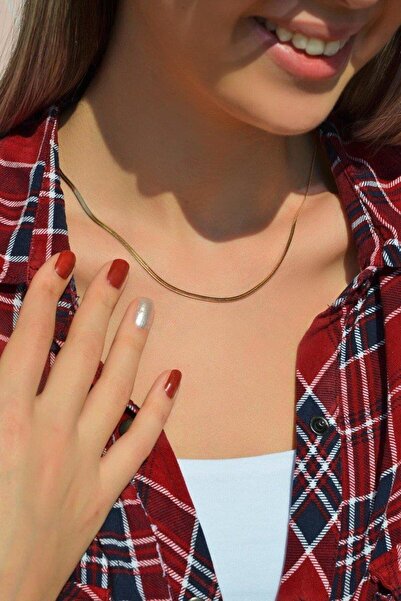 Sacce Scarves&Accessories Flat Italian Chain Necklace