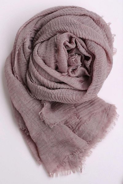 Sacce Scarves&Accessories Dried Rose Soft Textured Wrap Daily Shawl