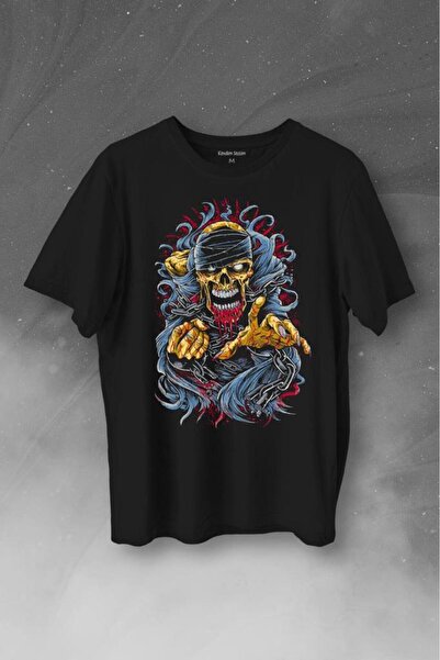 Kendim Seçtim Zombi Halloween Lomava Tama Vampir Štampano Majica Unisex T-shirt